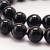 Baking Painted Shell Pearl Round Bead Strands BSHE-L011-6mm-B010-4