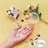 Flatback Glass Cabochons for DIY Projects GGLA-PH0004-27B-2