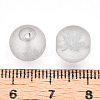 Autumn Theme Electroplate Transparent Glass Beads EGLA-S178-01-01G-3