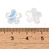 UV Plating Acrylic Bead Caps OACR-H121-05A-3