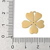 Ion Plating(IP) 304 Stainless Steel Pendants STAS-M080-09G-02-3