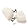 Natural White Jade Pendants G-Z067-02P-11-3