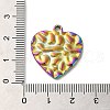 Ion Plating(IP) 304 Stainless Steel Pendants STAS-K267-10RC-3