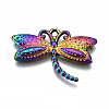 Rainbow Color Alloy Pendants PALLOY-S180-075-RS-2