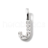 925 Sterling Silver with Cubic Zirconia Charms STER-Q004-01J-S-1