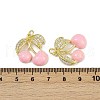 Brass Micro Pave Cubic Zirconia Pendants KK-H072-11B-G01-3