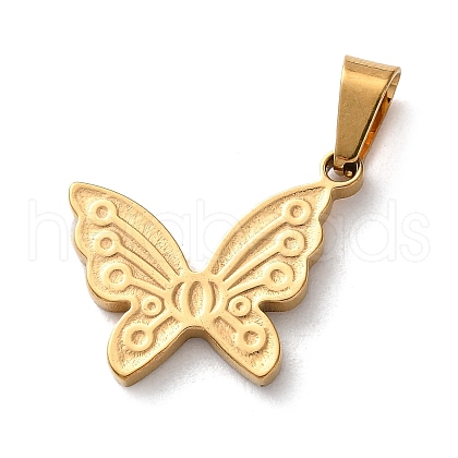 201 Stainless Steel Pendants STAS-U053-16A-G-1