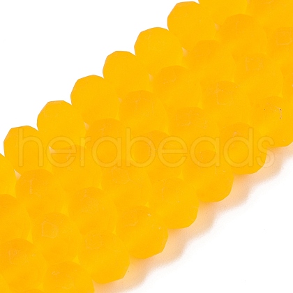 Transparent Glass Beads Strands X-EGLA-A044-T8mm-MD05-1