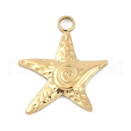 304 Stainless Steel Pendants STAS-I325-014G-1