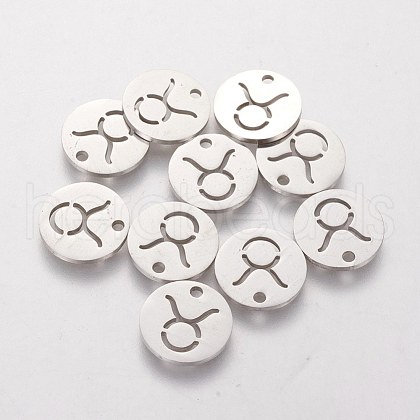 304 Stainless Steel Charms STAS-Q201-T095-2-1