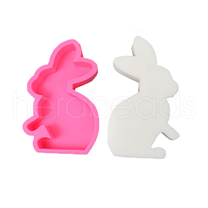 Easter Rabbit DIY Candle Silicone Molds CAND-M001-01B-1