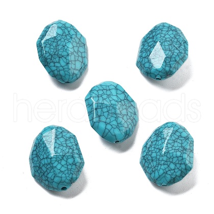 Acrylic Beads X-OACR-Q016-14A-1