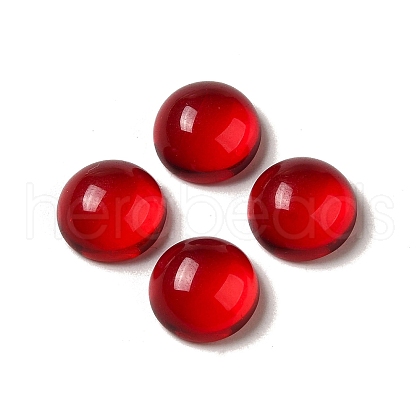 Glass Cabochons GLAA-B017-07B-05-1