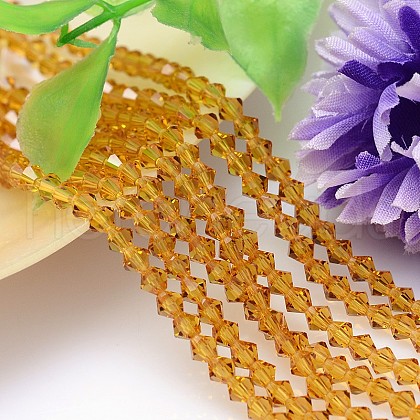 Faceted K9 Glass G-M180-4mm-07A-1