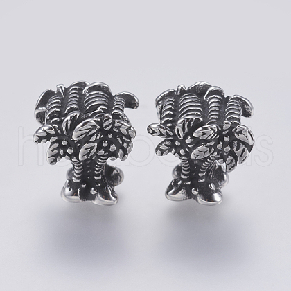 304 Stainless Steel Beads STAS-F139-061AS-1