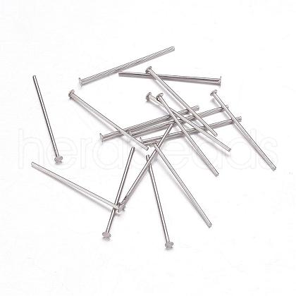 304 Stainless Steel Flat Head Pins STAS-F117-58P-1.5x20-1