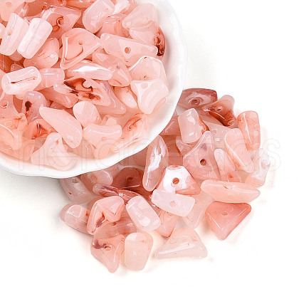 Transparent Acrylic Beads TACR-T028-37B-1