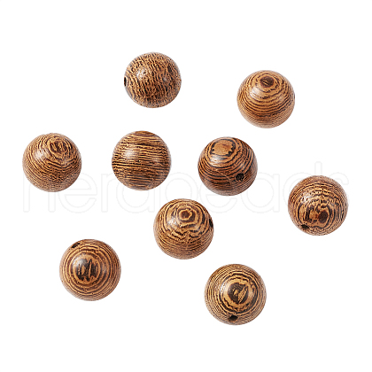 Wenge Wood Beads WOOD-TA0001-27-1