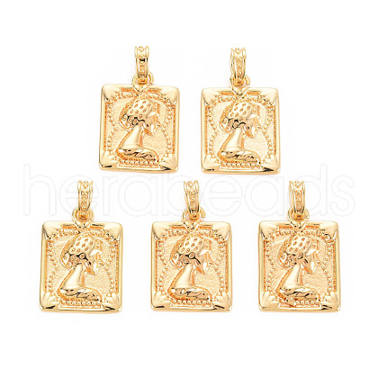 Rack Plating Brass Pendants KK-N233-197-1