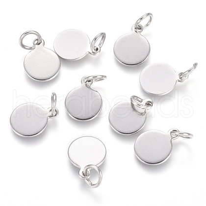 304 Stainless Steel Charms STAS-I124-02B-P-1