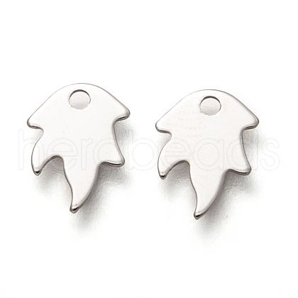 201 Stainless Steel Charms STAS-C017-10P-1