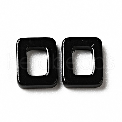 Spray Painted 201 Stainless Steel Linking Rings STAS-G304-06C-1