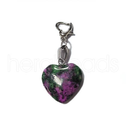 Natural Ruby in Zoisite Pendant Decorations PALLOY-PH01402-03-1