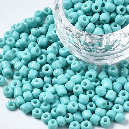 6/0 Glass Seed Beads SEED-S058-A-F437-1