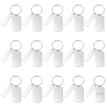 304 Stainless Steel Keychain KEYC-UN00008-1