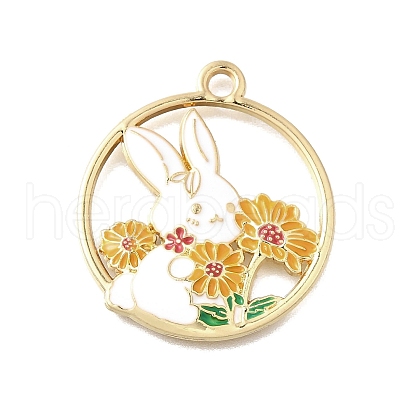 Alloy Enamel Pendants FIND-G090-03A-02-1