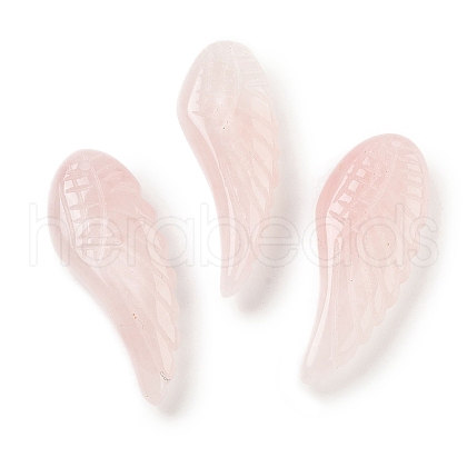 Natural Rose Quartz Pendants G-C134-05C-1
