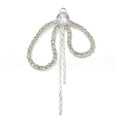 Brass Rhinestone Pendants KK-I715-05S-01-1