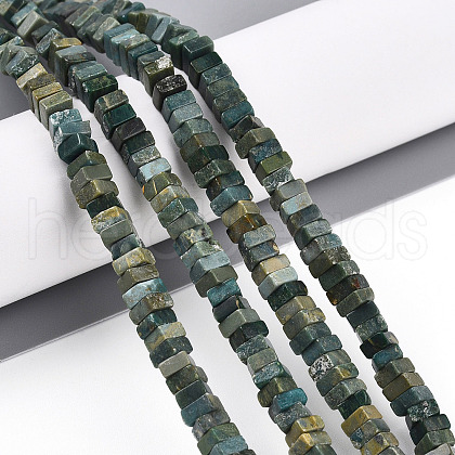 Natural Shoushan Jade Beads Strands G-T140-55-1
