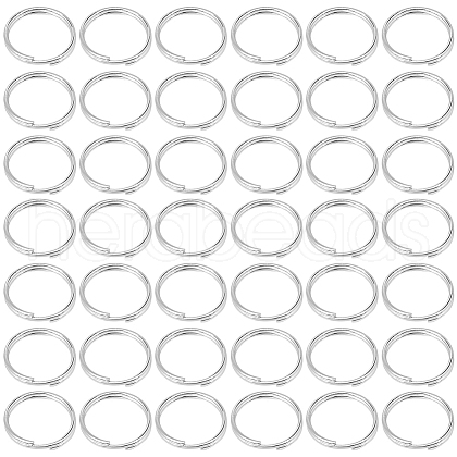 SOFPLATE 500Pcs 304 Stainless Steel Split Rings STAS-SP0001-66B-1