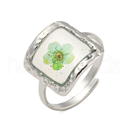Brass Adjustable Rings for Women RJEW-G265-10P-B01-1