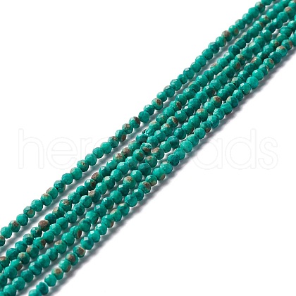 Synthetic Malachite Beads Strands G-A021-03A-1