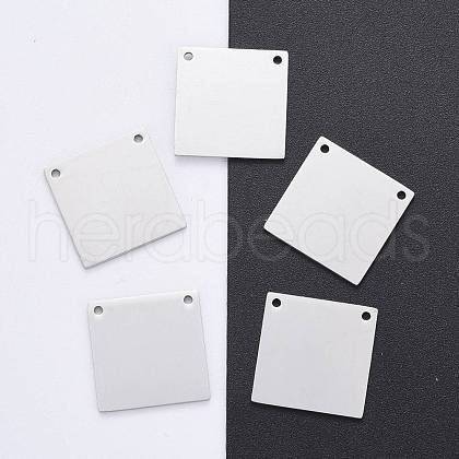 Tarnish Resistant 201 Stainless Steel Pendants STAS-S105-T614-1-16-1