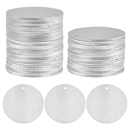 SUNNYCLUE 30Pcs Aluminum Pendants FIND-SC0009-99-1