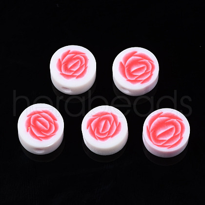 Handmade Polymer Clay Beads CLAY-N008-041G-1