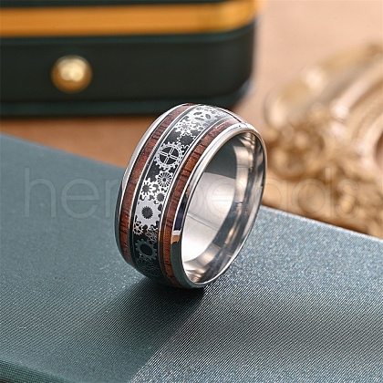 Stainless Steel Finger Rings PW-WG46706-03-1