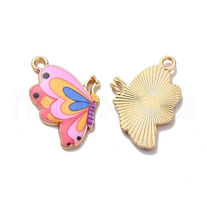 Alloy Enamel Pendants ENAM-D043-03G-03-1