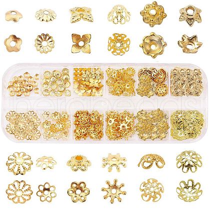 Iron & Brass & Alloy Bead Caps IFIN-SC0001-10-1