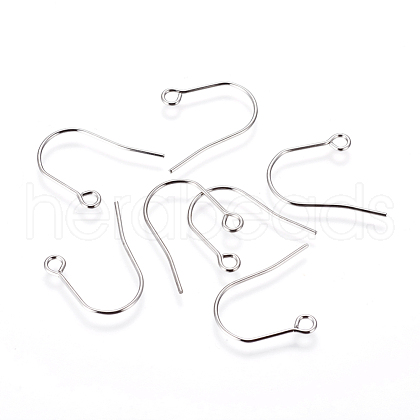 316 Surgical Stainless Steel Earring Hooks STAS-F216-03P-B-1