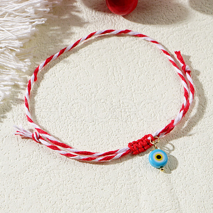 Handmade Adjustable Nylon Cord Braided Bracelets QO3060-3-1