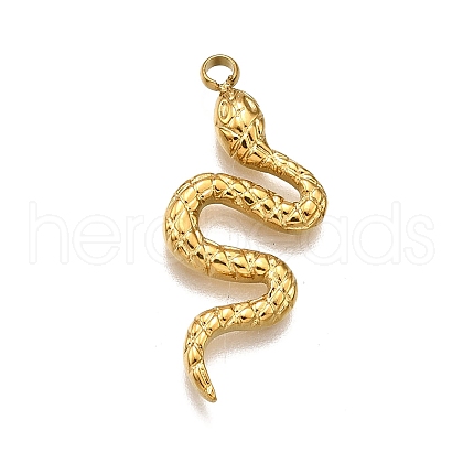 304 Stainless Steel Pendants STAS-M116-05G-1