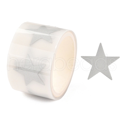 Silver Reflective Tape Stickers DIY-M014-05-1
