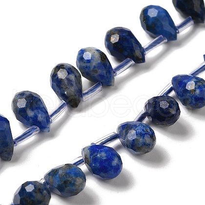 Natural Lapis Lazuli Beads Strands G-H297-B02-01-1