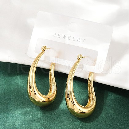 304 Stainless Stee Hoop Earrings EJEW-M105-06G-1