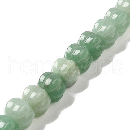 Natural Green Aventurine Beads Strands G-K335-02A-1