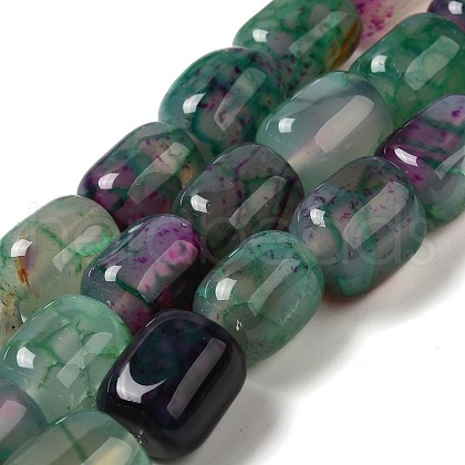 Natural Agate Beads Strands G-H295-F01-07-1